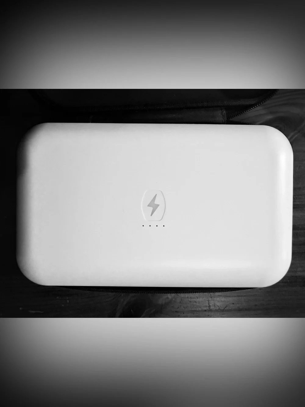 PhoneSoap Go Portable UV-C Phone Sanitizer Power Bank 6500mAh Model 701-2, White
